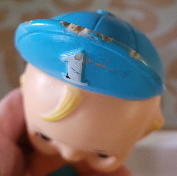 VINTAGE 1975 kewpie doll baby joy baseball Cap - Picture 2 of 4